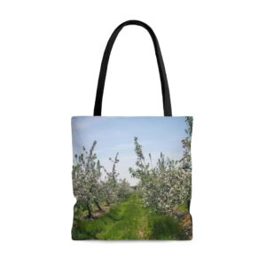 Erie Orchard Apple Blossom AOP Tote Bag