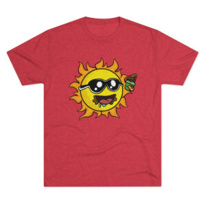 Sun Eating Chocolate - Unisex Tri-Blend Crew Tee