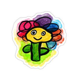 Colors Of The Flower Kiss-Cut Stickers