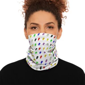 Tacos Neck Gaiter with Drawstring